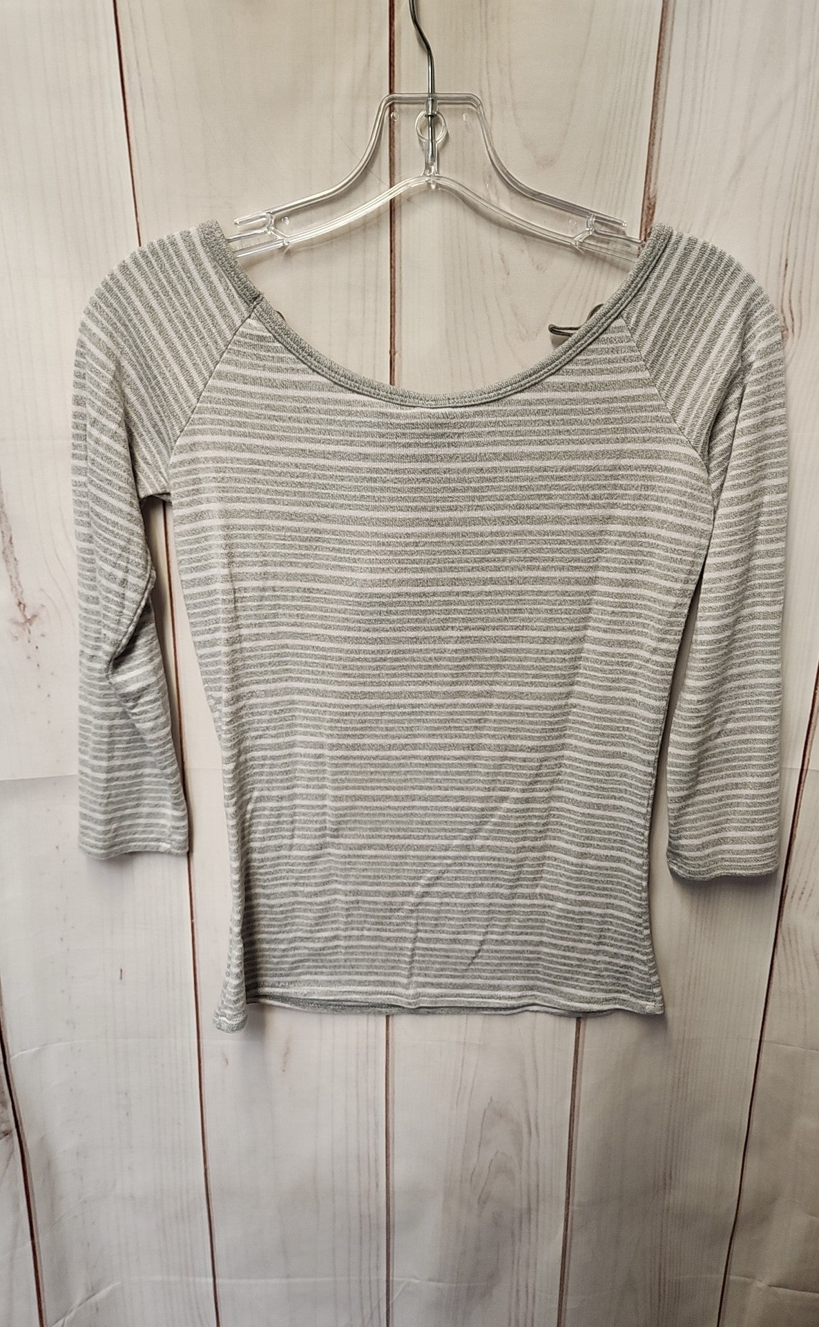 Gap Women's Size S Gray 3/4 Sleeve Top