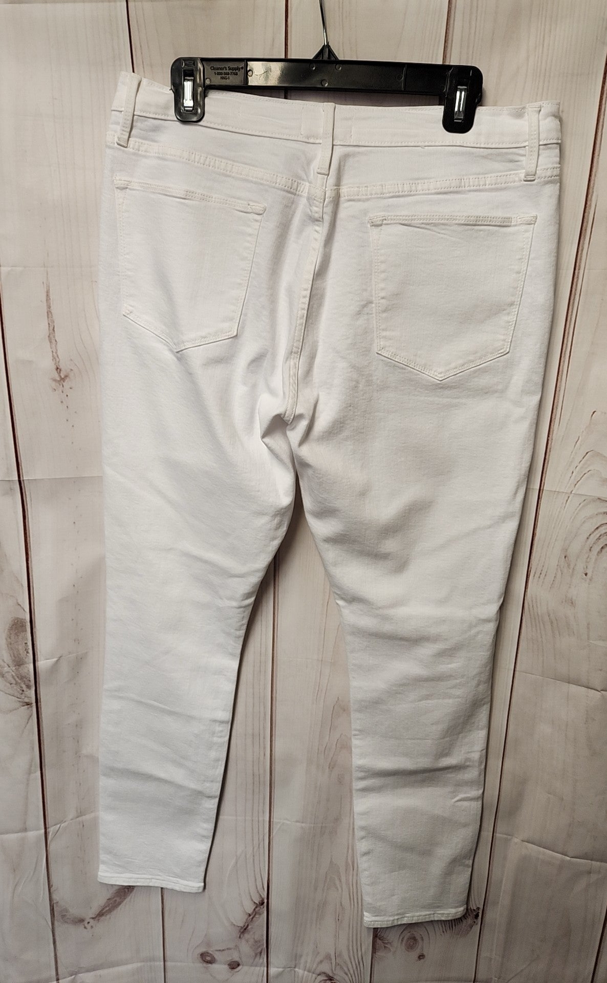 Frame Women's Size 31 (11-12) White Jeans Le High Skinny