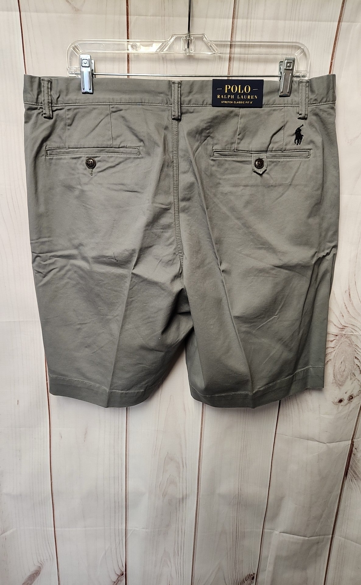 NWT Polo by Ralph Lauren Men's Size 35 Gray Shorts
