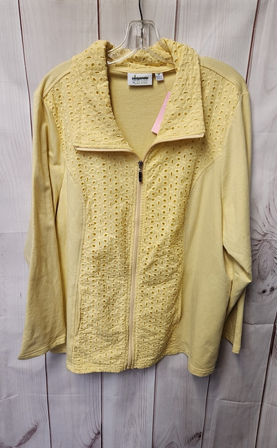 D & Co Women's Size XL Yellow Jacket