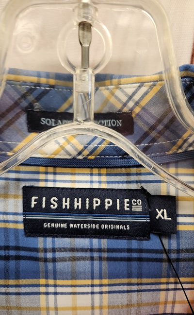 Fishhippie Men's Size XL Navy Shirt
