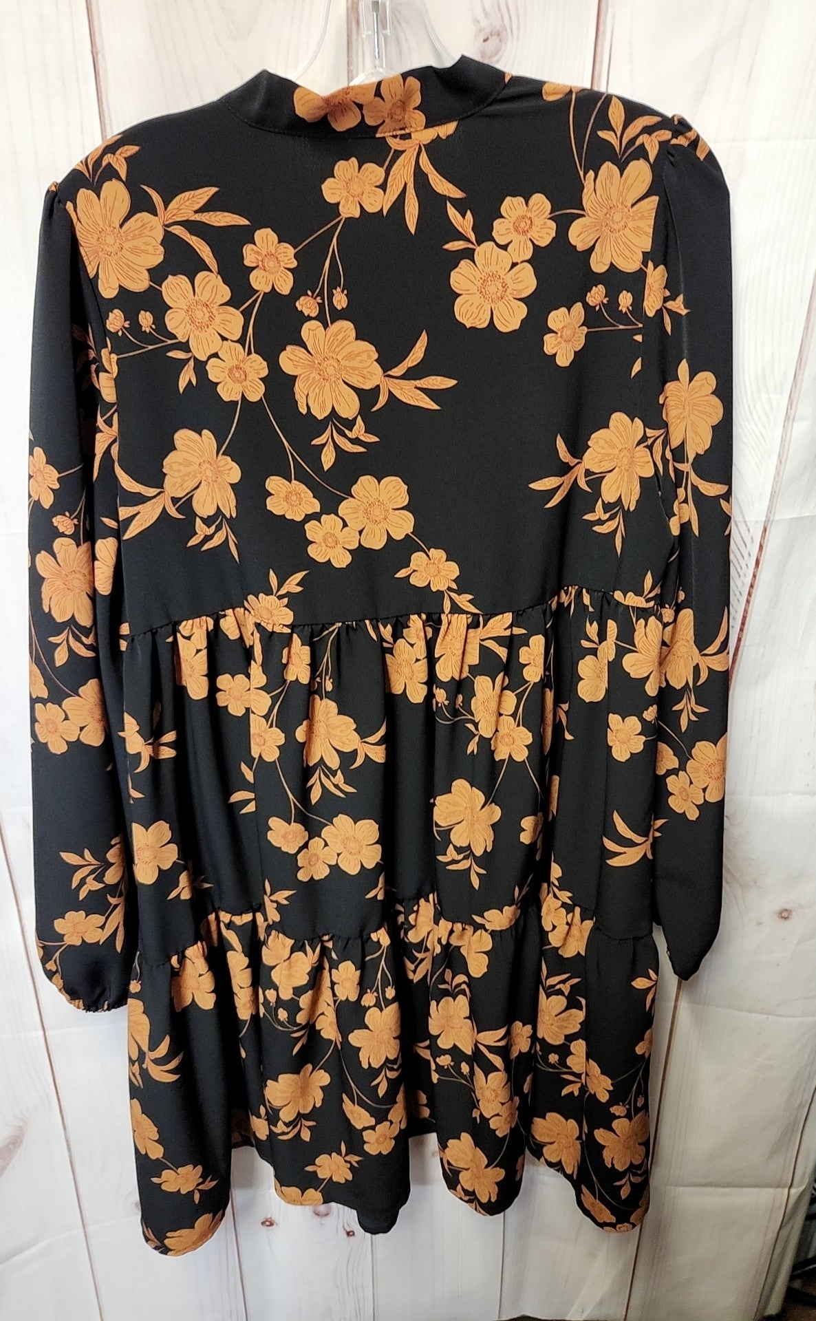 Sanctuary Women's Size M Black Floral Dress