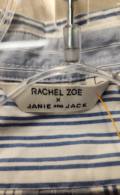 NWT Rachel Zoe x Janie & Jack Boy's Size 12-18 Months Blue Shirt