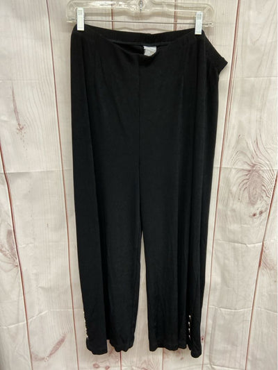 Chico's Women's Size 4 = US 20/22 Black Pants