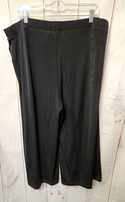 Chico's Women's Size 3 = US XL Black Pants
