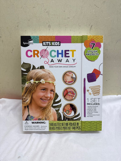 NIB Kits for Kids Crochet Away Arts & Crafts