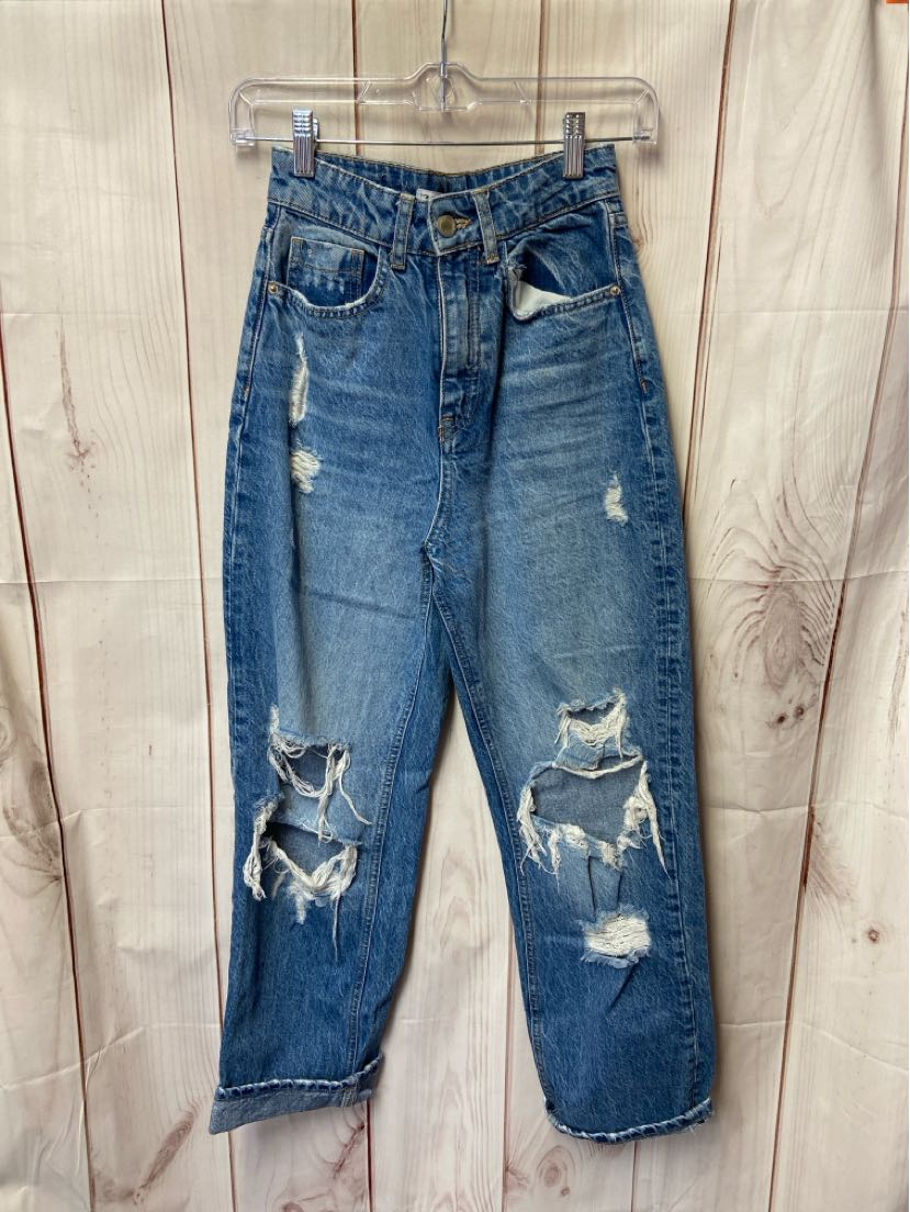 Zara Women's Size 25 (0) Blue Jeans