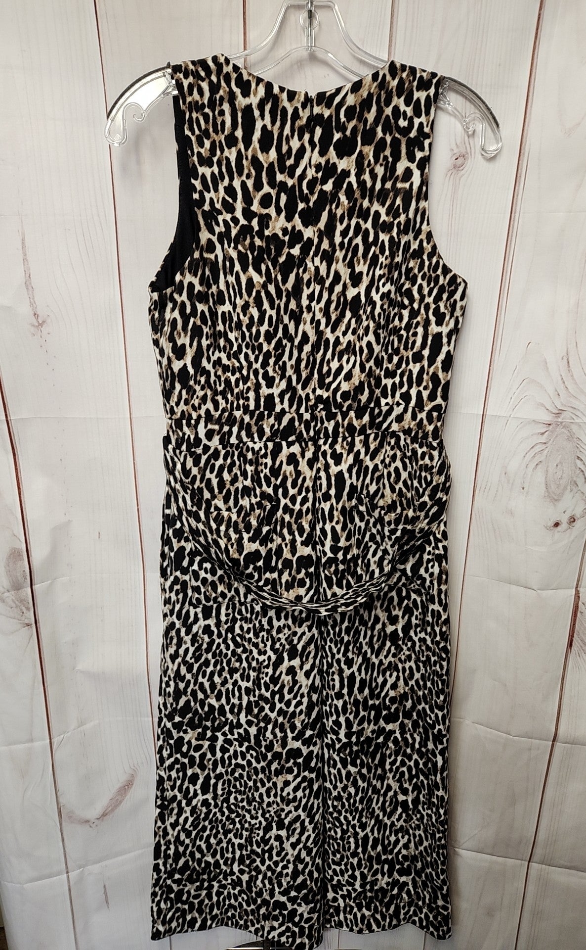 Banana Republic Women's Size 2 Brown Animal Print Jumpsuit