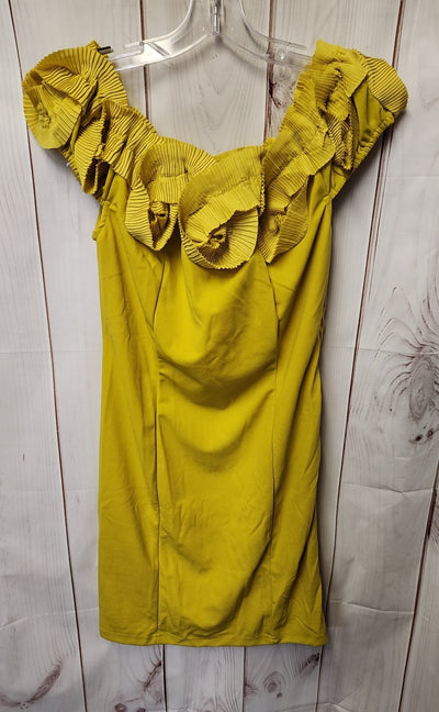 Avec Women's Size L Yellow Dress