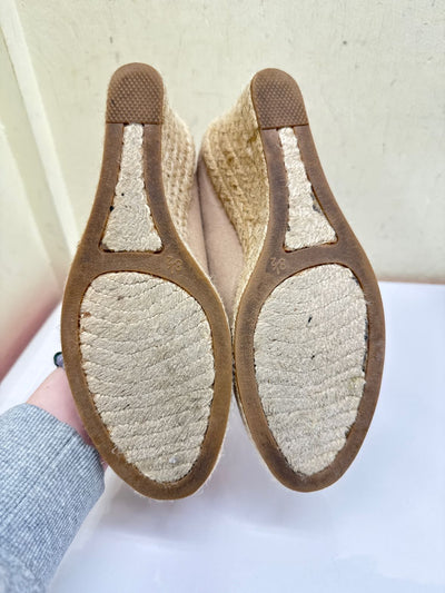 J Crew Women's Size 8-1/2 Tan Pumps