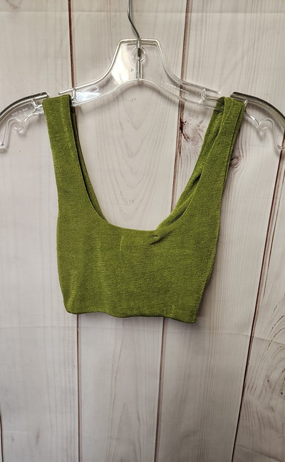 Victoria + Sophia Women's Size S Green Sleeveless Top