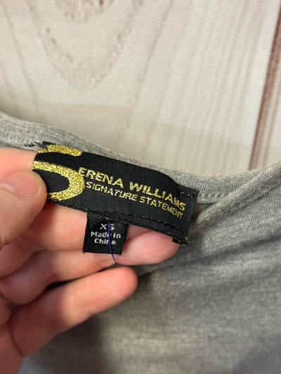 Serena Williams Women's Size XS Gray Sleeveless Top