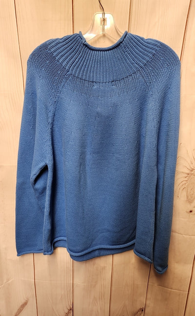 J Crew Women's Size XXL Blue Sweater