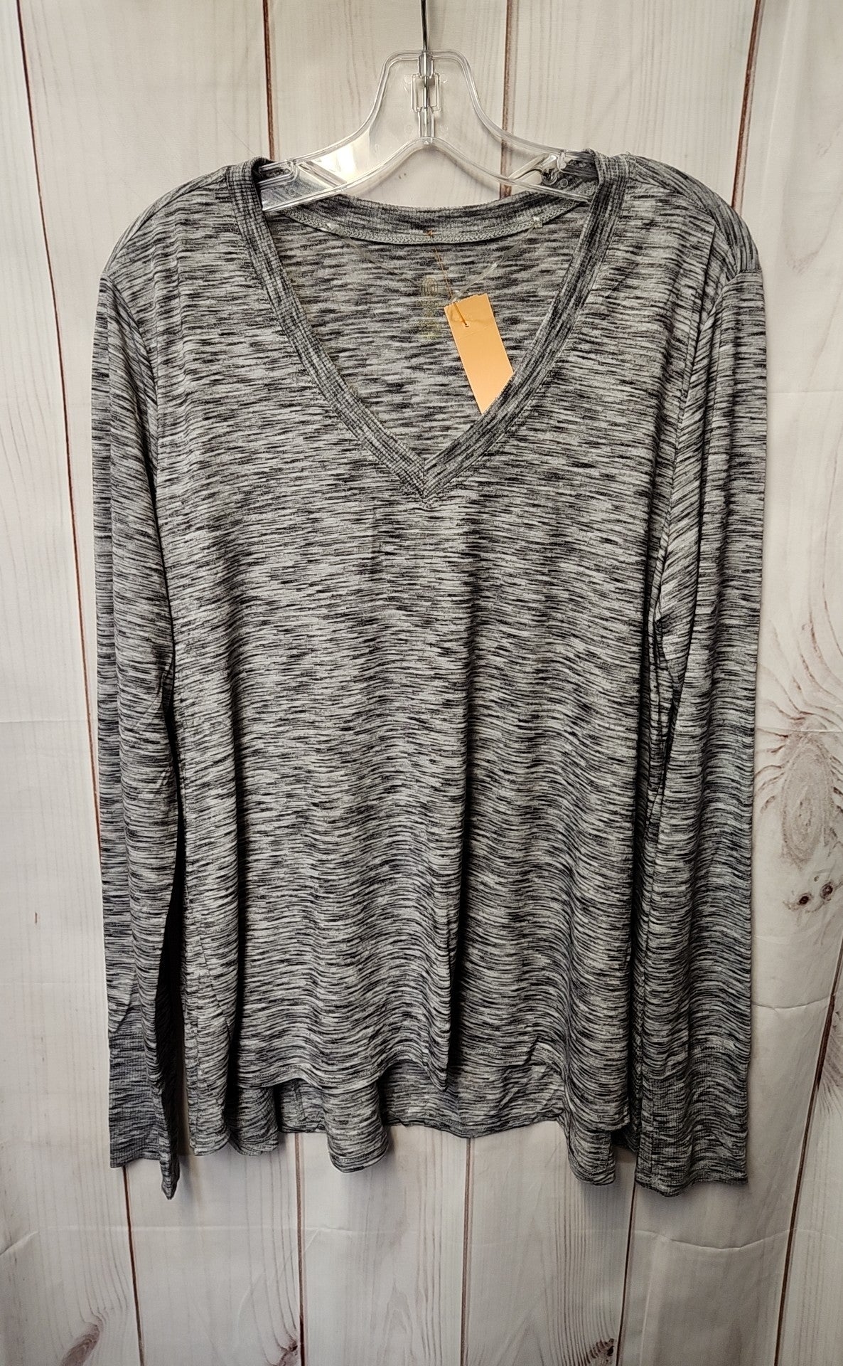 Balance Women's Size XL Gray Long Sleeve Top