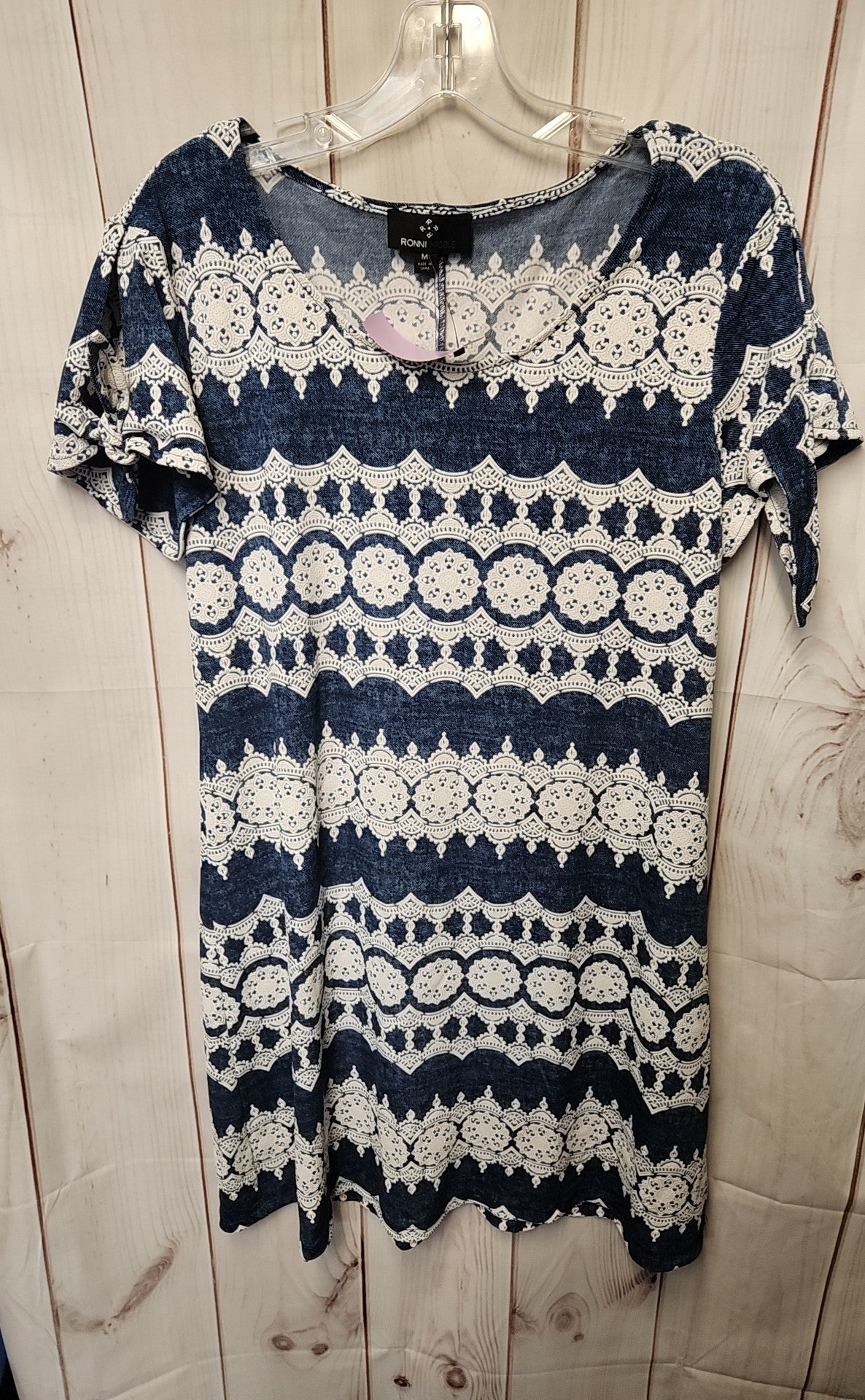 Ronni Nicole Women's Size M Blue Dress