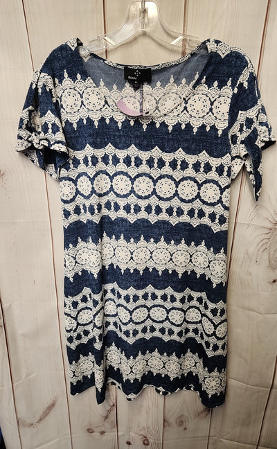 Ronni Nicole Women's Size M Blue Dress
