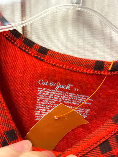 Cat & Jack Girl's Size 5 Red Dress