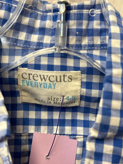 Crewcuts Boy's Size 4/5 Blue Shirt