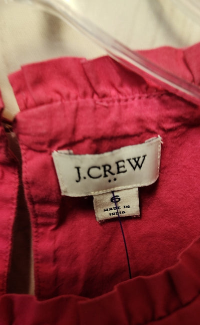 J Crew Women's Size 6 Pink Dress