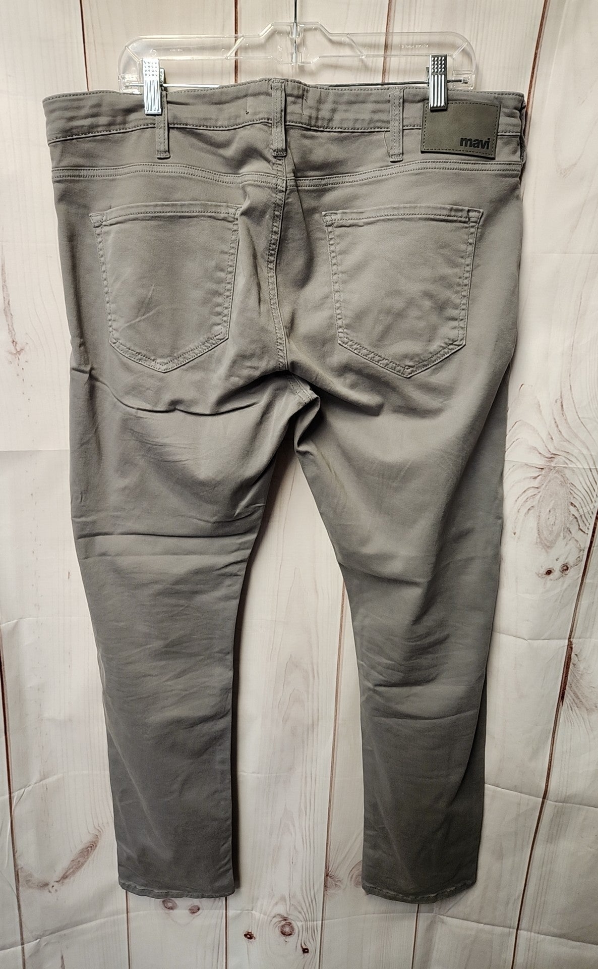 Mavi Men's Size 38x32 Gray Jeans Jake Slim Leg