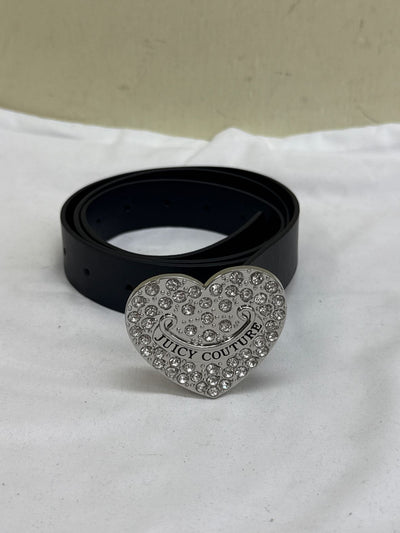 Juicy Couture Size L Black Belt