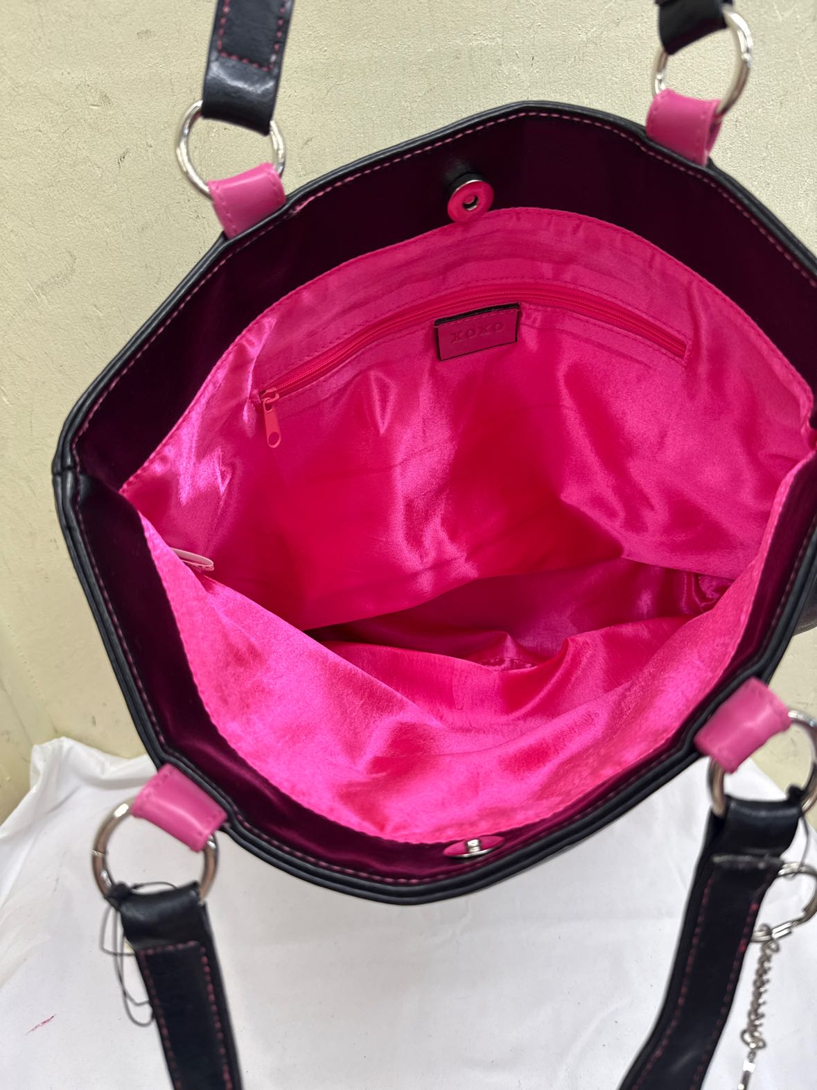 NWT Xoxo Black Tote Bag