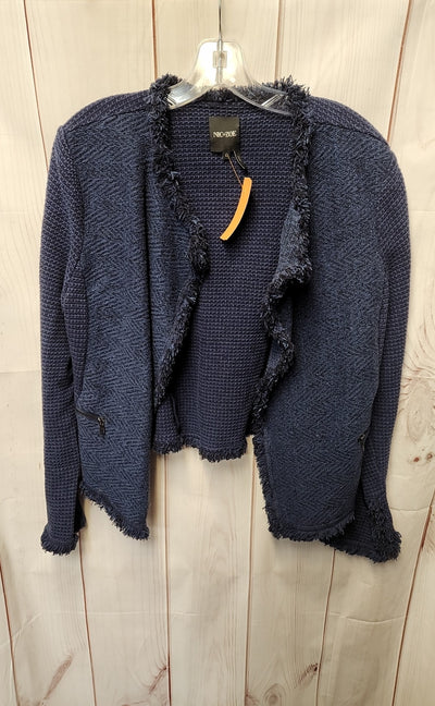 Nic & Zoe Women's Size L Navy Cardigan