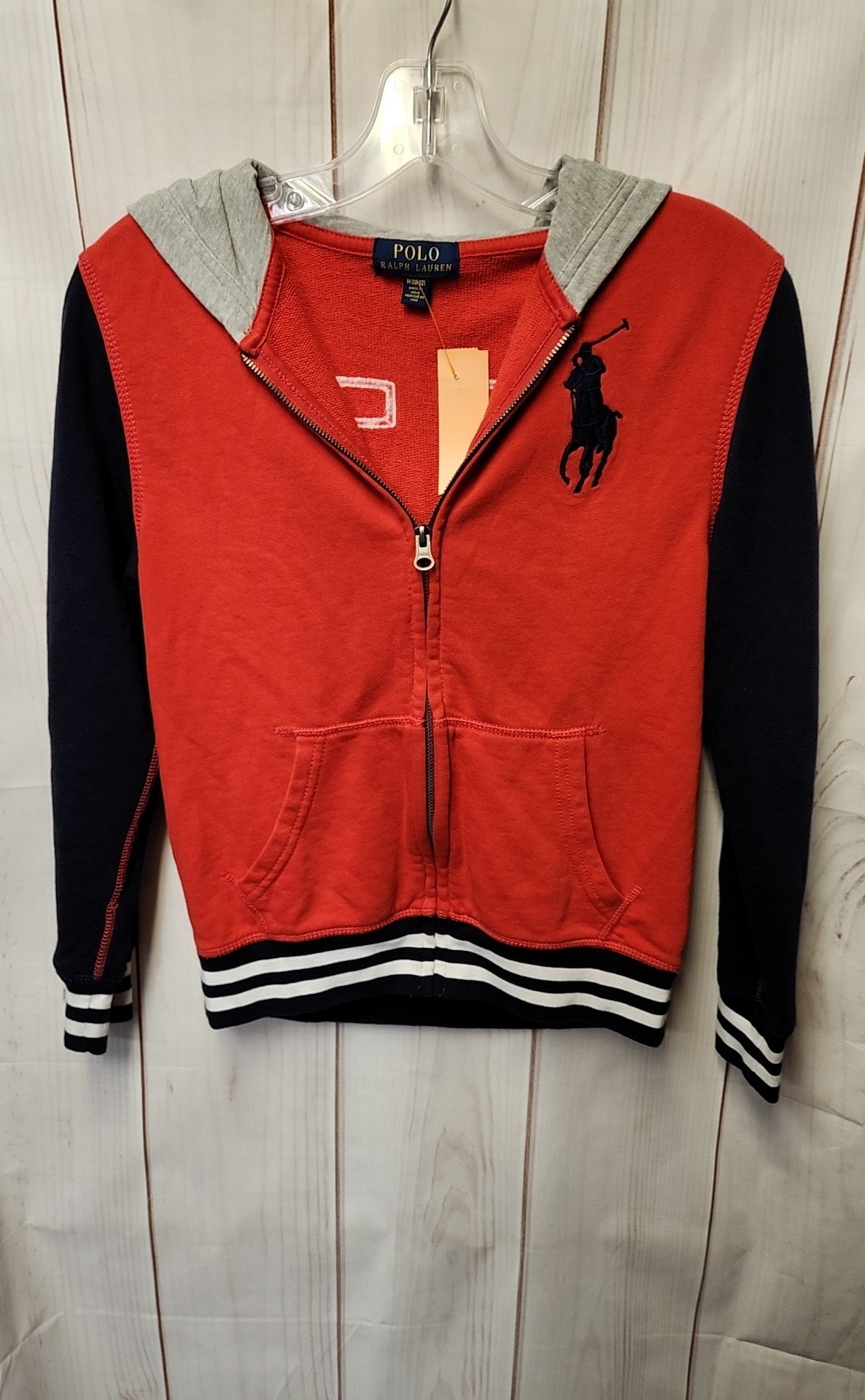 Polo by Ralph Lauren Boy's Size 10/12 Red & Blue Jacket