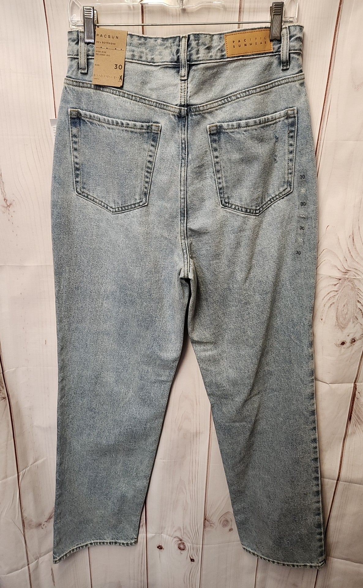 NWT Pacsun Women's Size 30 (9-10) Blue Jeans 90's Boyfriend