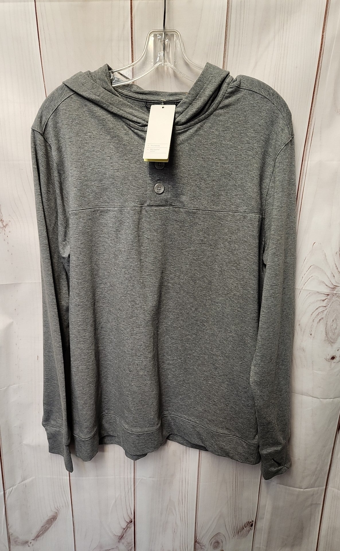 NWT All in Motion Men's Size L Gray Sweatshirt