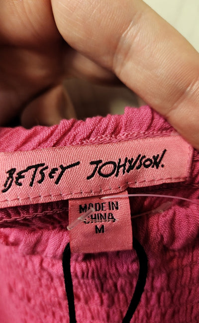 NWT Betsey Johnson Women's Size M Pink Dress