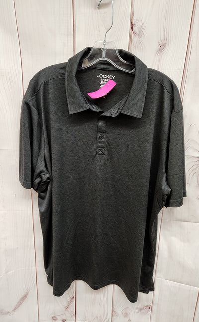 Jockey Men's Size XL Black Shirt