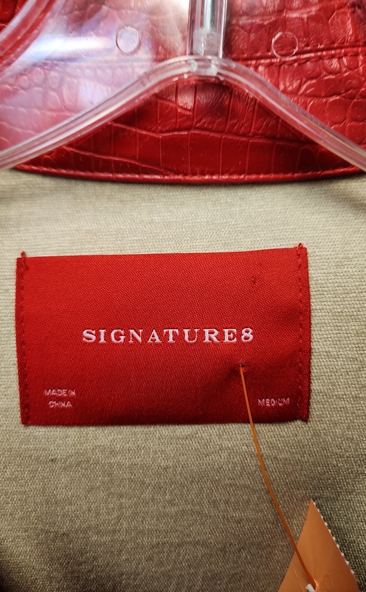 Signature 8 Women's Size M Red Jacket