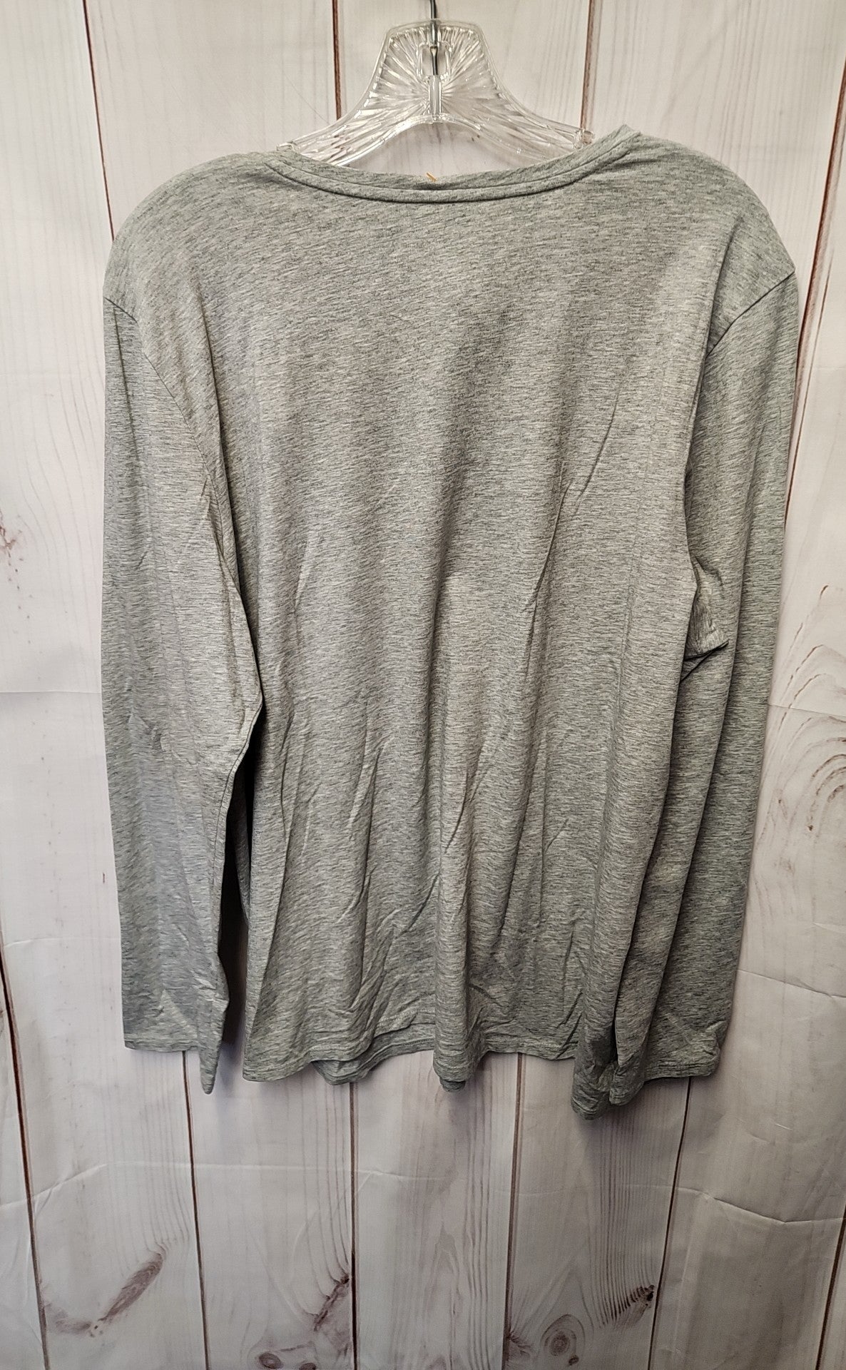 Pure Jill Women's Size XL Gray Long Sleeve Top