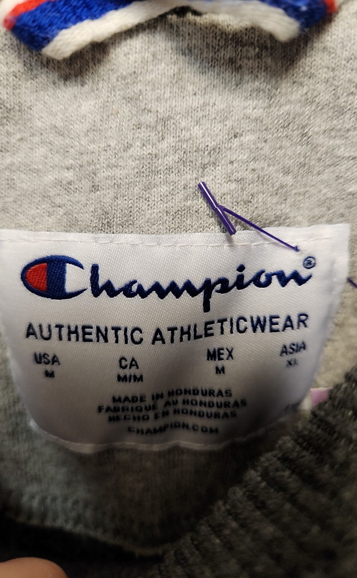 Champion Women's Size M Gray Sweatshirt