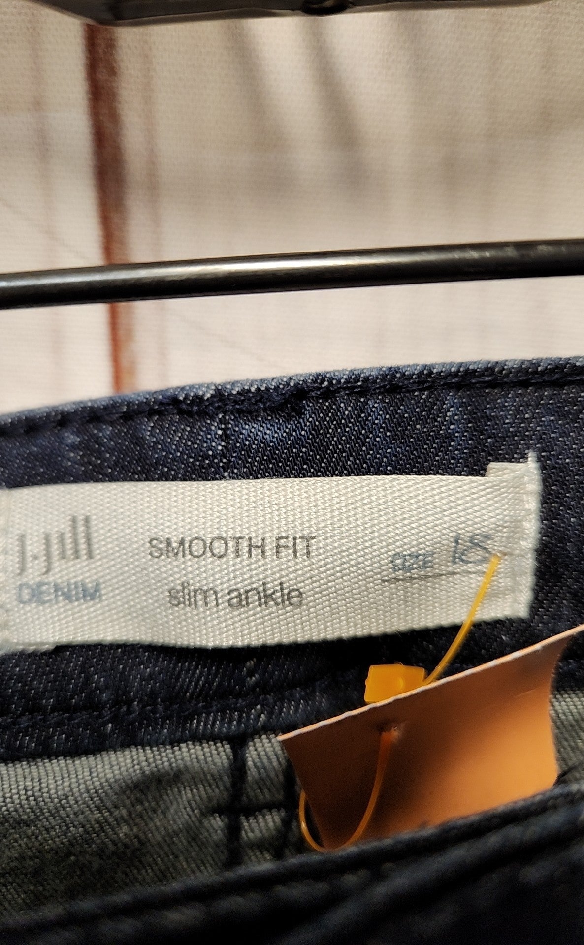 NWT J Jill Women's Size 34 (18/1X) Blue Jeans Authentic Fit Slim Ankle