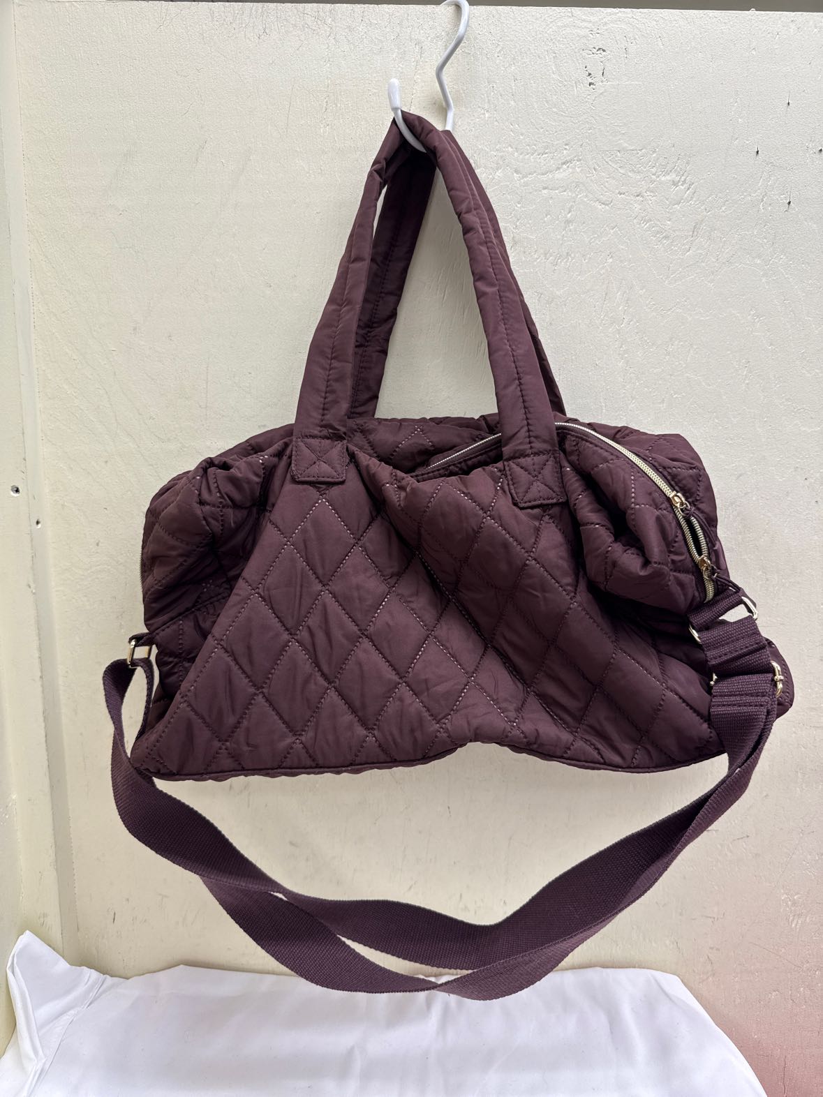 Maroon Duffle Bag