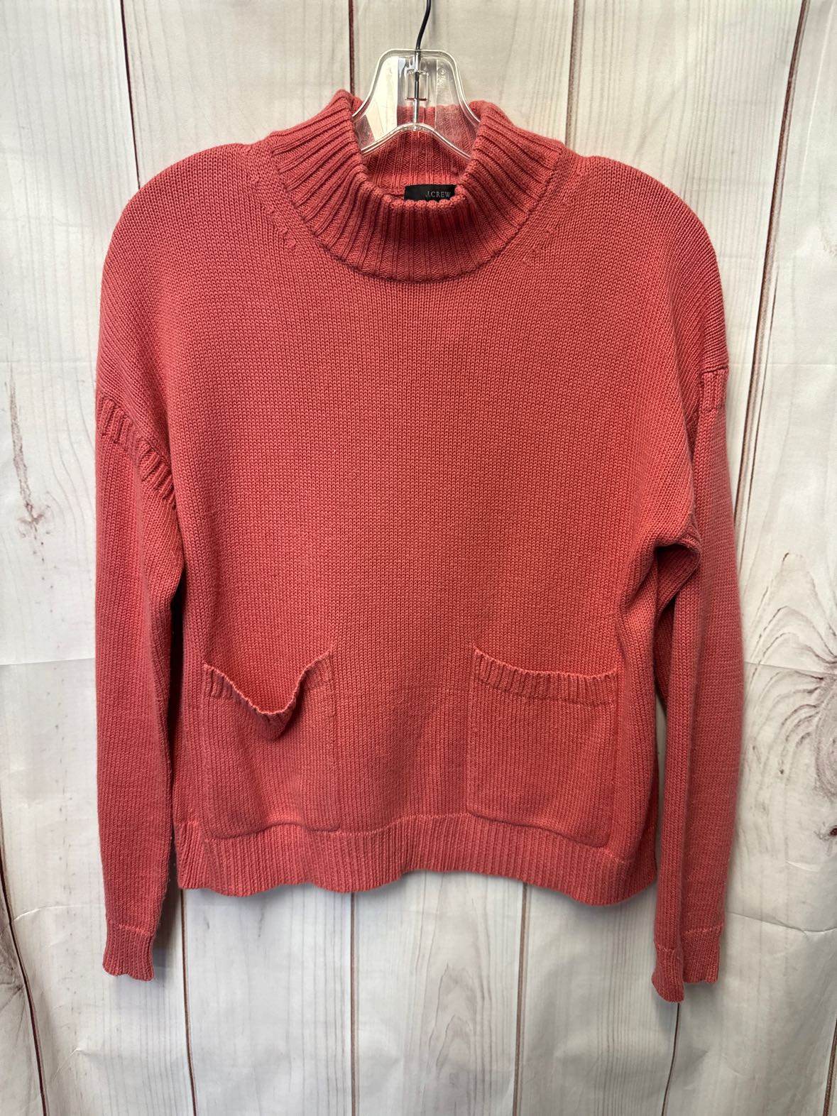 J Crew Women's Size XS Coral Sweater