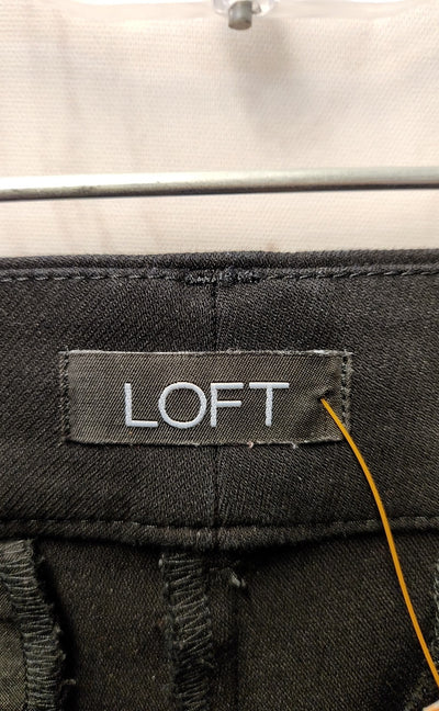 Loft Women's Size 8 Black Pants Skinny