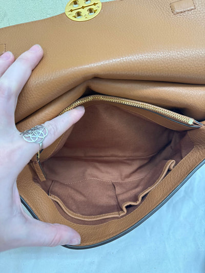 Tory Burch Tan Leather Purse Bag