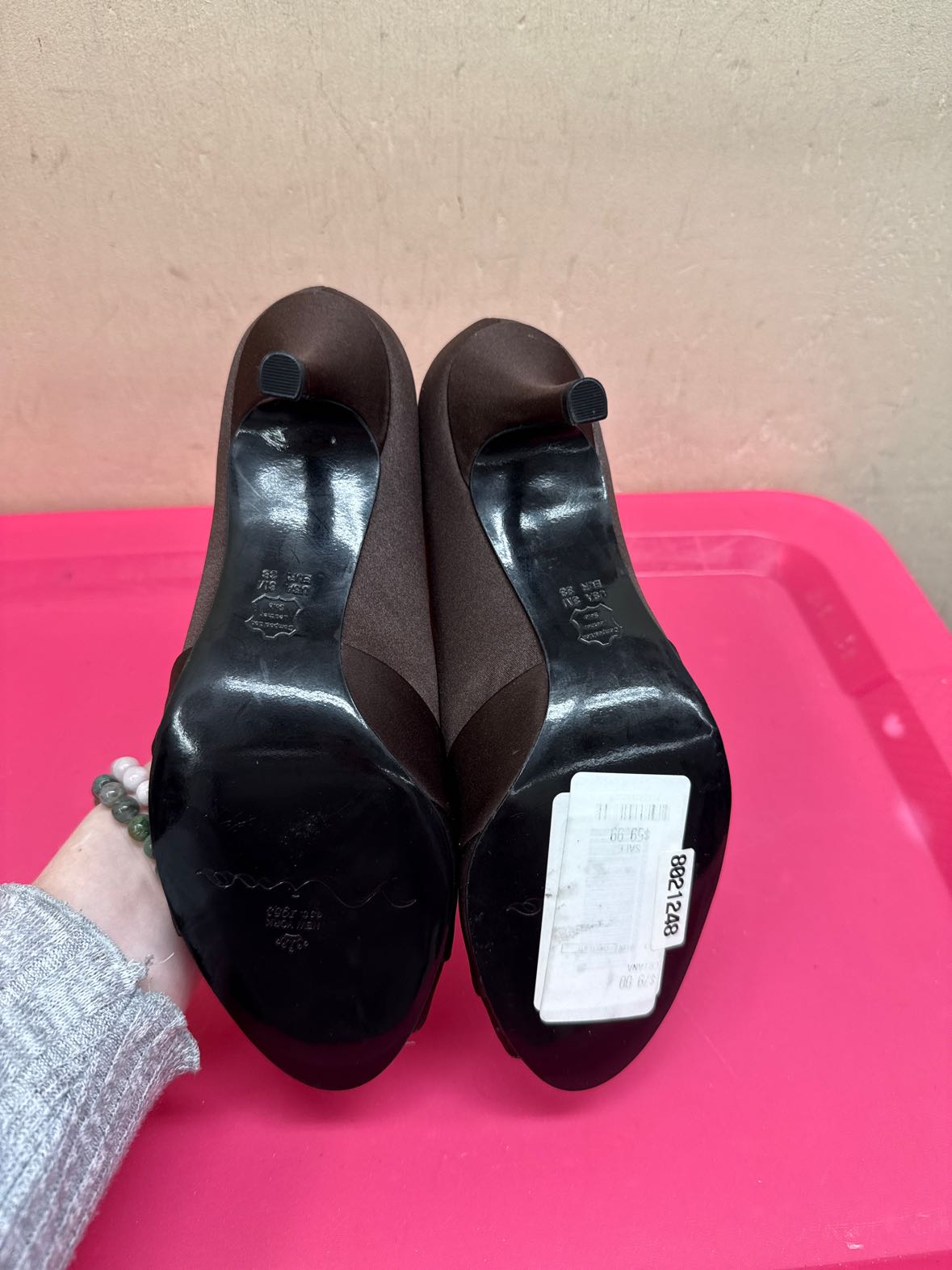 Nina Women's Size 8 Brown Sandals