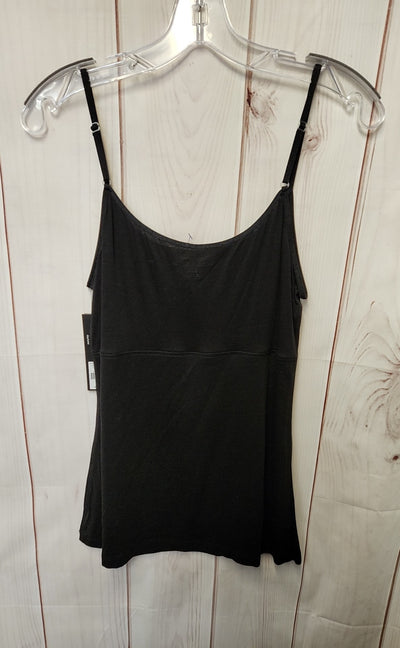 NWT Daisy Fuentes Women's Size XL Black Sleeveless Top