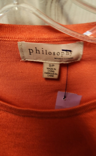 Philosophy Women's Size S Coral Sweater
