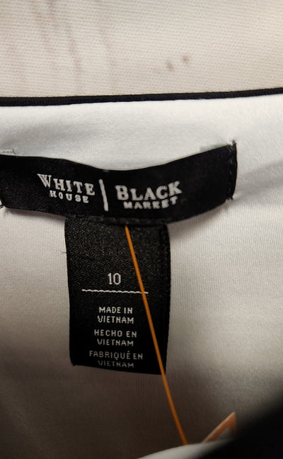 White House Black Market Women's Size 10 Black Skirt