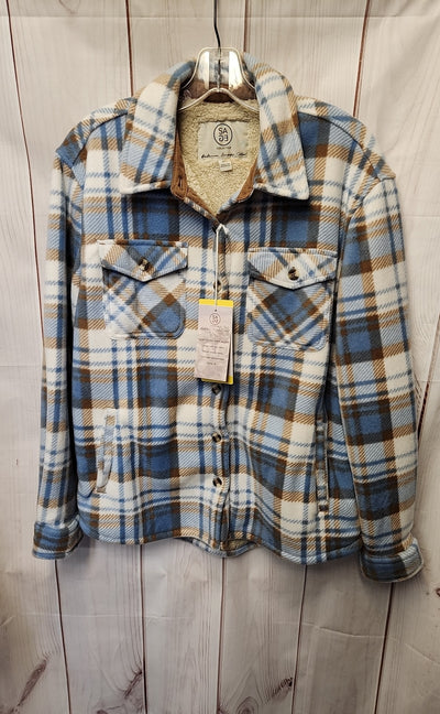 NWT Sage Women's Size S Blue Jacket