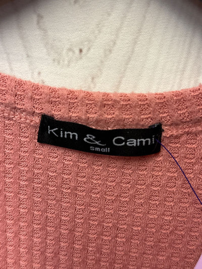 Kim & cami Women's Size S Pink Cardigan