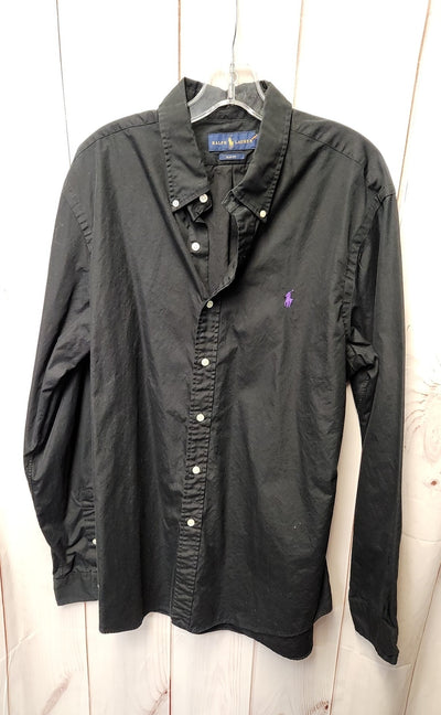 Ralph Lauren Men's Size XL Black Shirt