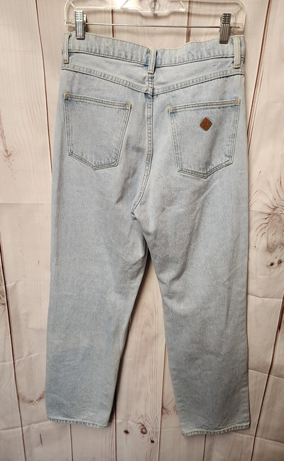 Abrand Women's Size 26 (1-2) Blue Jeans A Slouch Jean