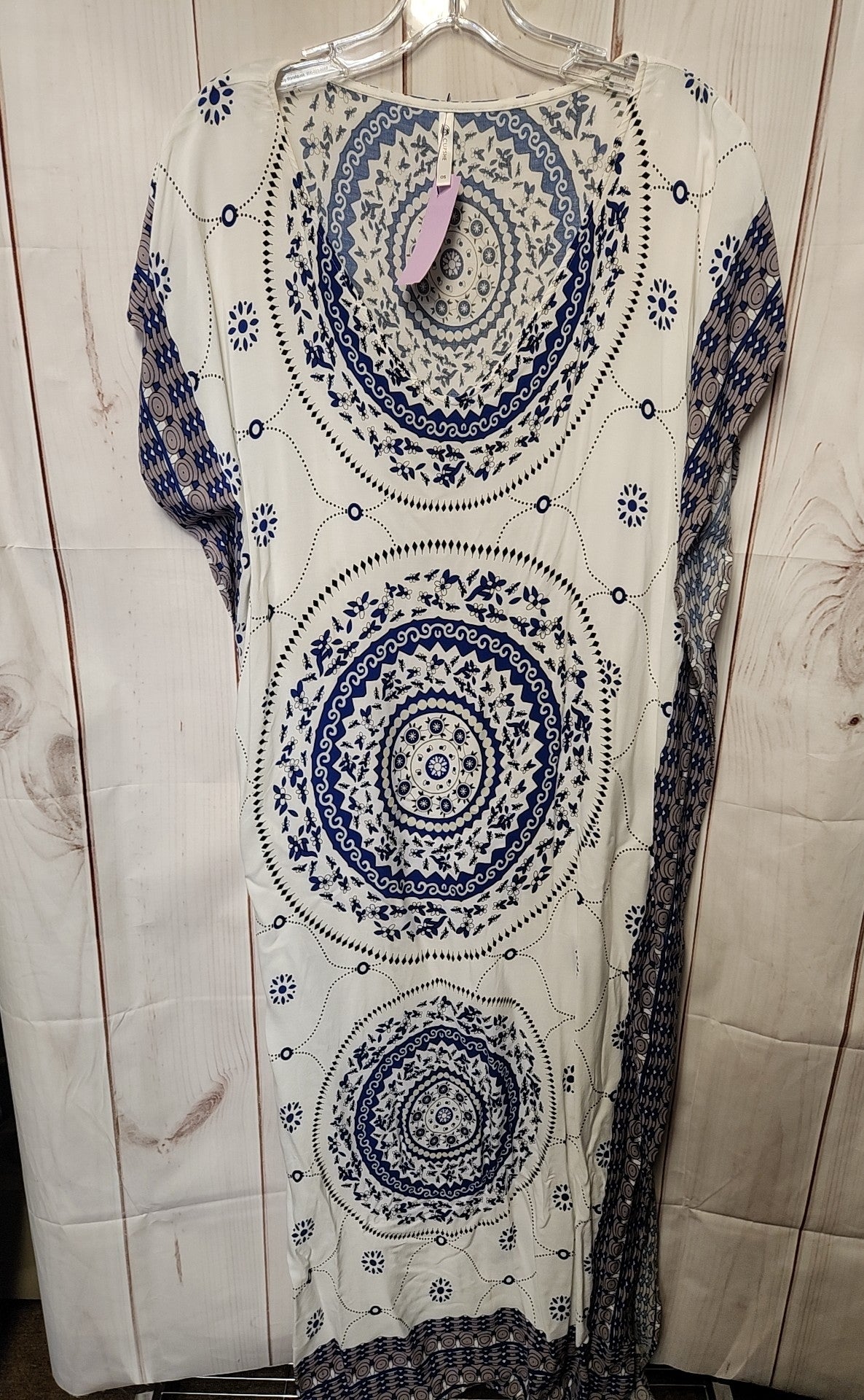 Cupshe Women's Size One Size White & Blue Cover-Up