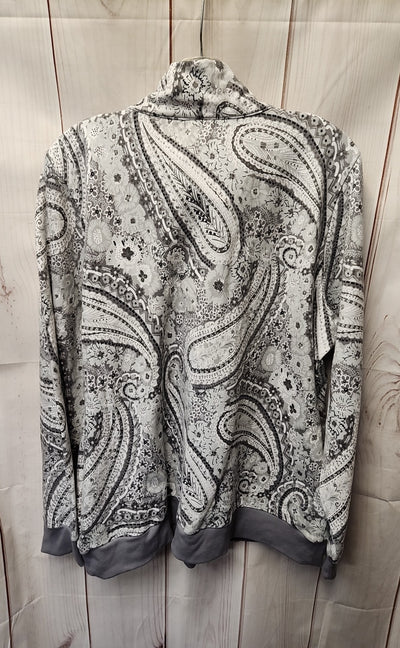 Vera Bradley Women's Size 2X Gray Long Sleeve Top